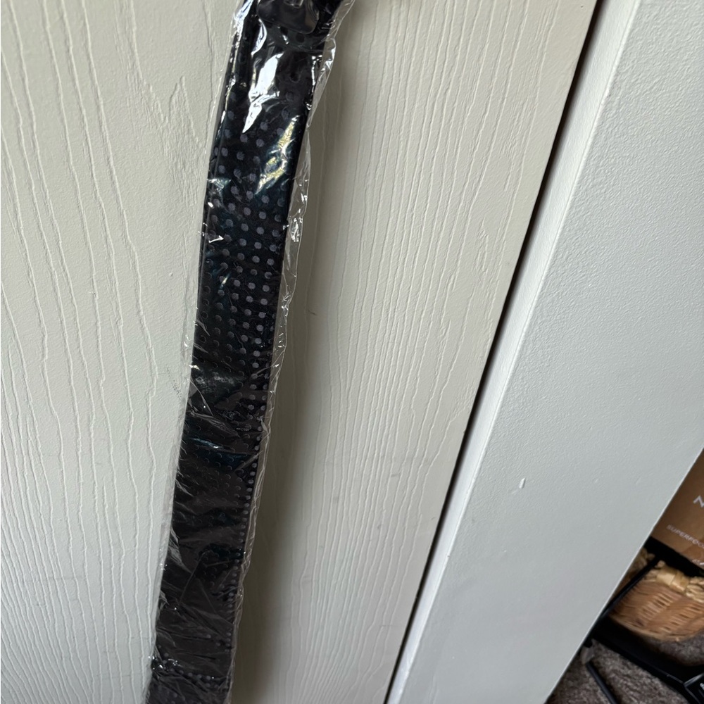 Source Unknown Black and Blue Polka Dot Tie